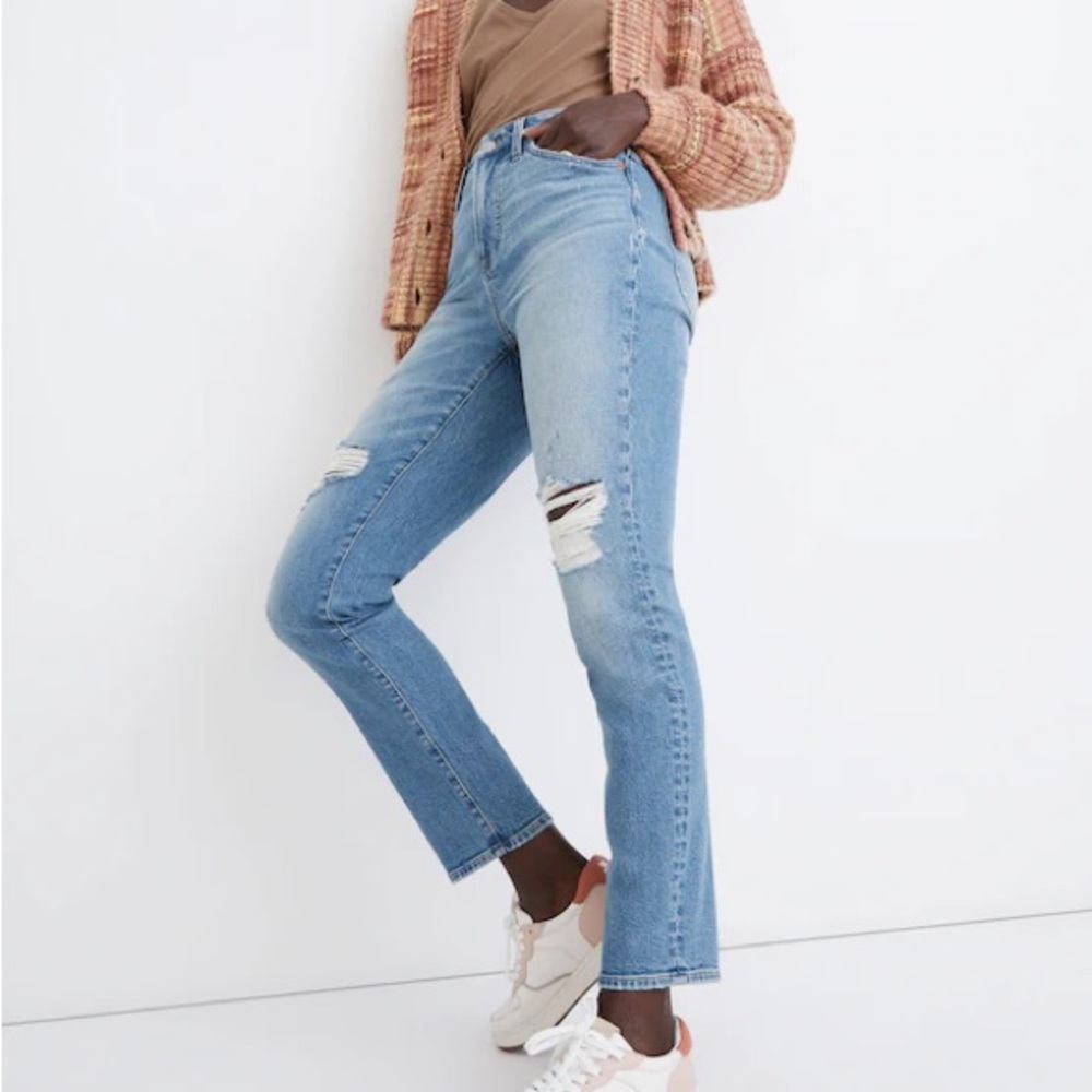 Madewell Curvy Perfect Vintage Jean in Denman Wash